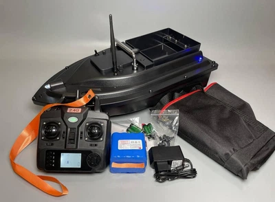 Закормочный кораблик на рыбалку Flytec D16B с GPS 18000 mah