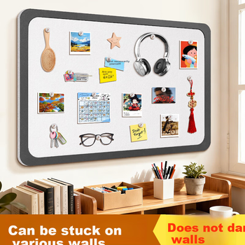 Наклейка на стену Flybook 80x140 см из фетра, съемная, не повреждающая стену, для размещения фотографий Polaroid, декоративная пробковая доска, доска для сообщений, культурная доска, фетровая доска со скругленными углами.