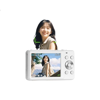 Цифровая фотокамера CAIZU 6400W Pixel для студентов, кампуса, для съемок в стиле «бьюти», компактная камера начального уровня, камера для переноса данных с ПЗС-матрицы Z3 на мобильный телефон, подарок на Новый год или день рождения.