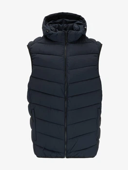 Куртка без рукав однотонна чоловіча GENUA G01201-0021 2XL Темно-синій shop (2000999637667)