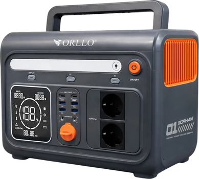 Зарядна станція ORLLO LiFePO4 1200 Вт/1500 Вт 40 Аг (5907433419414)