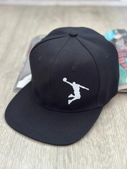Кепка снепбек (Snapback) Джордан Jordan Чорний 56-61р (9103)