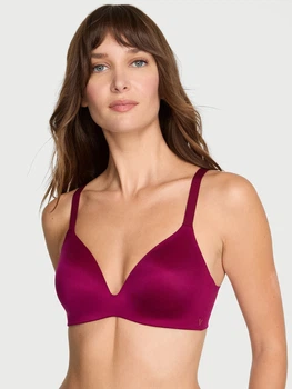 Бюстгальтер без косточек бесшовный Victoria's Secret 194713510 36D Розовый (1161994547)
