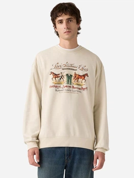 Свитшот на флисе мужской Levi`s 48592515 XXL Молочный (1161031731)