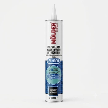 Клей для лобового стекла Черный 310г "Molder" PU9090 (12шт/уп)