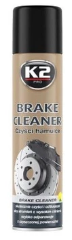 Очищувач гальмівної системи спрей 600 мл K2 Brake Cleaner W105 для супортів дисків барабанів та зчеплення