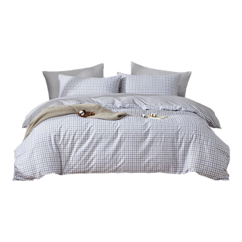Комплект постільної білизни BEYOND Home Textile, підковдра та простирадло з чотирьох предметів з чистої бавовни, 100% бавовна, підковдра з бавовни, для ліжка 1,5 метра, Chenwu Yingge Home And Living Room