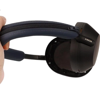 Силиконовый чехол KMaxAI для амбушюр Sony WH-1000XM6, ультратонкий, устойчивый к царапинам, платиновый серый