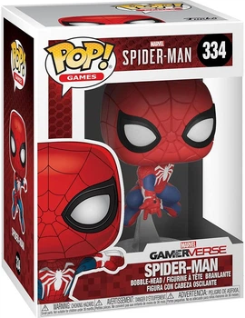 Фигурка Funko Pop! Marvel: Spider-Man — #334 Spider-Man (Flying)
