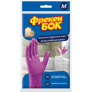 Рукавиці господарські Фрекен БОК універсальні суперміцні M 1 пара (4820048480307)