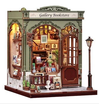 Бук Нук Книжкова галерея Інтер'єрний конструктор Book Nook Gallery Bookstore DIY CWGC-214