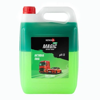 Піна активна суперконцентрат для безконтакт.мийки Nowax Magic Active Foam Duos, 5L (4шт/уп)
