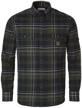 Рубашкa Chevalier Heron Flannel Shirt Men XL October Green Checked