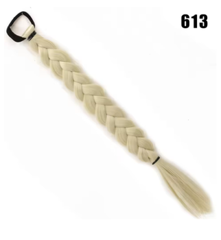 Прицепная коса на резинке 60см, косы, конский хвост, VV Color: 613
