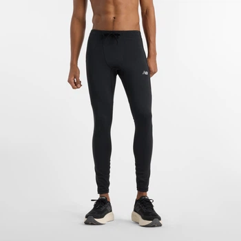 Мужские черные тайтсы New Balance NB Sleek Pocket Tight 48 (M) (MP51273BK)