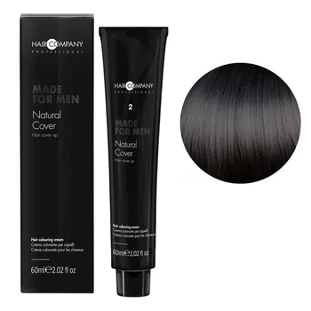 Система маскування-камуфляж сивини Hair Company для чоловіків Made For Men 2 Коричневий 60 мл