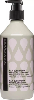Шампунь для збереження кольору Contempora з маслом обліпихи і граната Color Protection Shampoo 500 мл