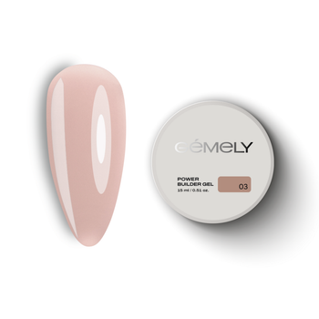 Гель моделирующий Gémely Power Gel Builder №3 30 мл