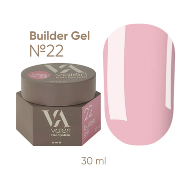 Гель моделирующий Valeri Builder Gel №22 30 мл