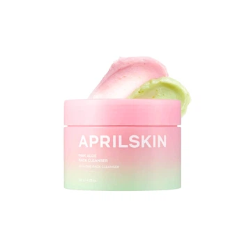 Очищувальна маска з рожевим алое APRILSKIN PINK ALOE PACK CLEANSER_120g