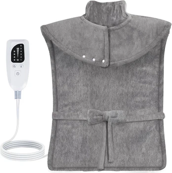 Електрична грілка для шиї та спини NALONE Heating Pad NL-H0018 6 режимів нагріву