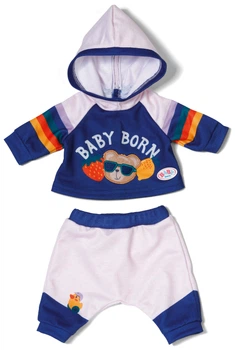 Ubranko dla lalki Baby Born Dres 1310328 43 cm Granatowy (4001167838204)