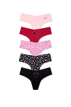 Трусики стрінг Victoria's Secret 6(2XL) Мікс (152976)