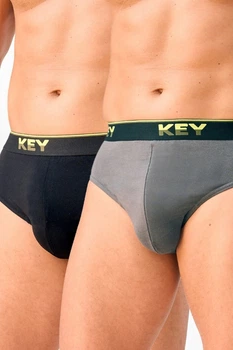 Трусы слип, 2 штуки Key 50(L) Микс (152935)