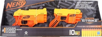 Набір бластерів Hasbro Nerf Alpha Strike Fang + Cobra 2 шт. E8863 (5010993665365)