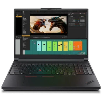 Ноутбук Lenovo ThinkPad P16 Gen 3 (21RQ096VGPB), Intel Core Ultra 7 265HX / 16" / RAM 96 ГБ DDR5 / SSD 8 ТБ / RTX PRO 3000 / Windows 11 Pro / Чорний