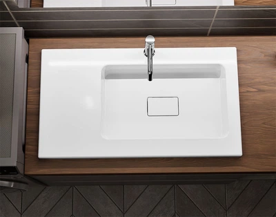 Умивальник накладний Luxor Royal Low 80 L
