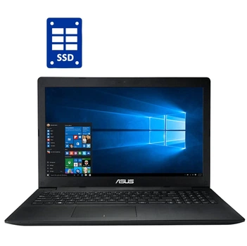 Ноутбук Б-класс Asus X553M / 15.6" (1366x768) TN / Intel Celeron N2840 (2 ядра по 2.16 - 2.58 GHz) / 8 GB DDR3 / 128 GB SSD / Intel HD Graphics / WebCam / АКБ не держит б/у