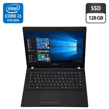 Ультрабук Lenovo ThinkPad E31-70 / 13.3" (1366x768) TN / Intel Core i3-5005U (2 (4) ядра по 2.0 GHz) / 8 GB DDR3 / 128 GB SSD / Intel HD Graphics 5500 / WebCam / Windows 10 Pro б/у
