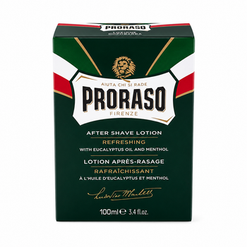 Лосьйон після гоління PRORASO з ментолом та евкаліптом 100 мл