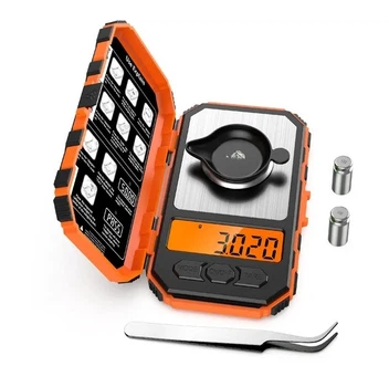 Весы ювелирные Brifit KA97G (50/0.001 г) с калибровочной гирей и пинцетом