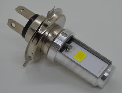 Лампа фари LED 1 H4 COB для фар мотоцикла 6000К дальній/ближній 12 В