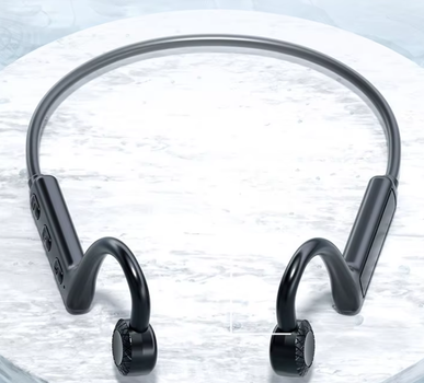 Бездротова гарнітура Bluetooth 5.2 Навушники з шийним ремінцем та кістковою провідністю
