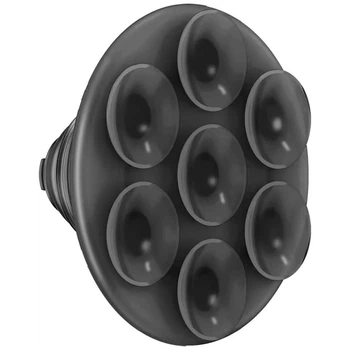 Держатель PopSockets PopTop Translucent Suck-Up Black (807753)