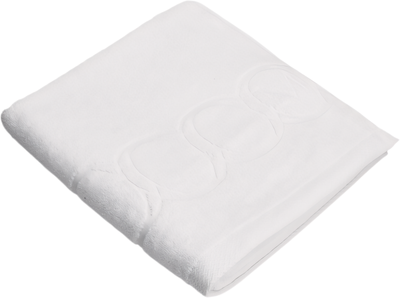 Ręcznik Officine Monogram Opus frotte biały 100 x 160 cm (5902367613730)