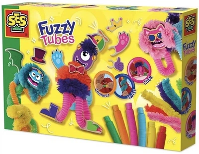 Творчий набір пухнастий дріт SES Creative Fuzzy Tubes (47501) (8710341147501)