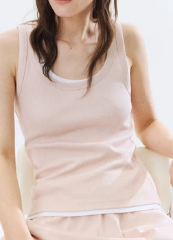 Майка H&M 17967 Світлий рожевий S (1257)