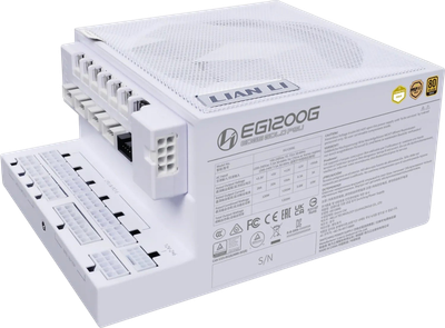 Блок живлення Lian Li EDGE 1200W 80+ Platinum White (G9P.EG1200G.WH00.EU)