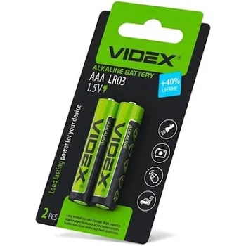 Батарейка Videx LR03 / AAA small blister 2 шт