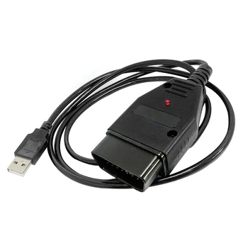 Сканер диагностический USB OBD-2 KKL VAG 409.1 ЮСБ для автомобилей/машин группы VAG, анализатор ошибок двигателя