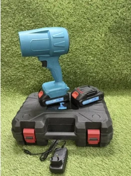 Повітродувка акумуляторна Krafftec Germany PRO DUB100LTX (48V 6Ah) Повітродувка безщіткова для збирання листя синя