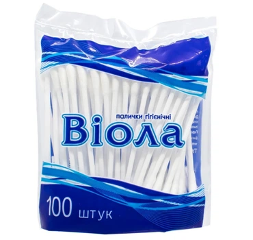 Ватні палички Віола 100 шт (4820009790216)