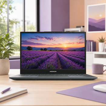 Ноутбук 15,6" Medion (Lenovo Group) E15423 | IPS (1920x1080) FullHD | Intel Core i3-1115G4 | Intel UHD Graphics | RAM 8 ГБ | SSD 256 ГБ | Win11 (5454) - Уценка