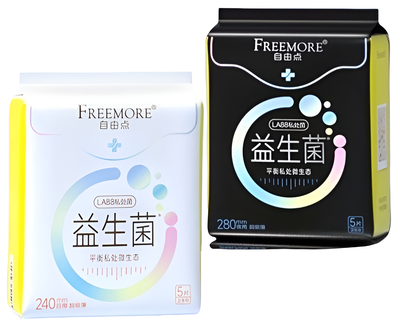 Прокладки FREEMORE Probiotic ультратонкие дышащие, набор 60+40 шт