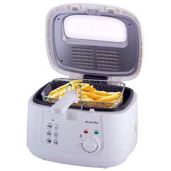 Фритюрница 1800 Вт 2 5 л для кухни Kamille MC-3157