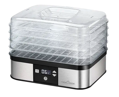 Сушка для овощей и фруктов 4 яруса мощность 350 Вт для кухни Profi Cook MC-0731